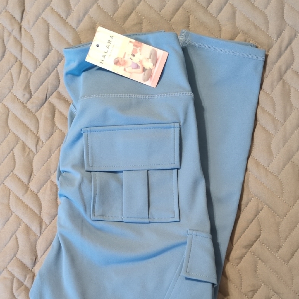 Halara  Blue Cargo Pants